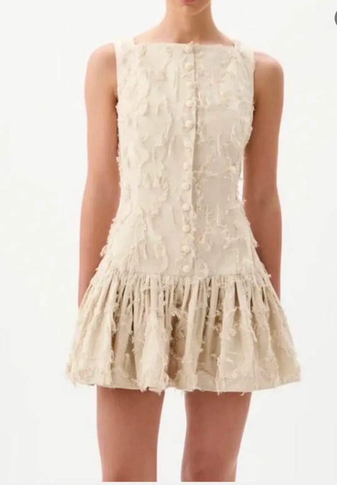 ROAME Basil Mini Dress, for rent on The Volte - main image