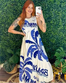 FARM Rio Ipanema midi dress size L for rent on The Volte - image 5