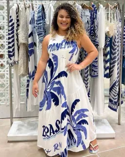 FARM Rio Ipanema midi dress size L for rent on The Volte - image 4