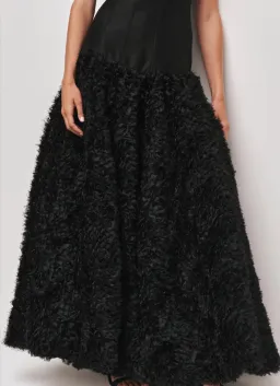 Aje Colette Maxi Dress Black for rent on The Volte - image 3