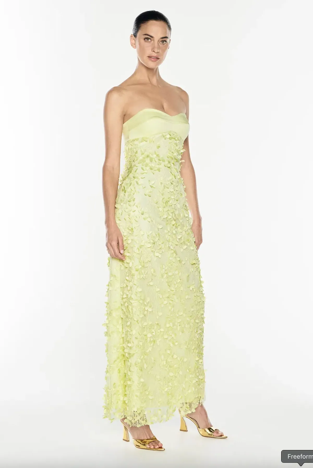 Manning Cartell Enchantment Balconette Dress Limoncello Size 8 - Image 1