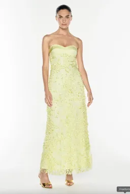 Manning Cartell Enchantment Balconette Dress Limoncello Size 8 for rent on The Volte - image 4