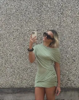 Benni Green Mini Dress for rent on The Volte - image 2