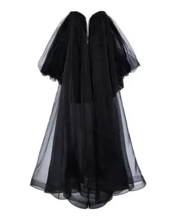 ZIMMERMANN Crush Off Shoulder Organza Gown Size 0/ AU 6/8 for rent on The Volte - image 3