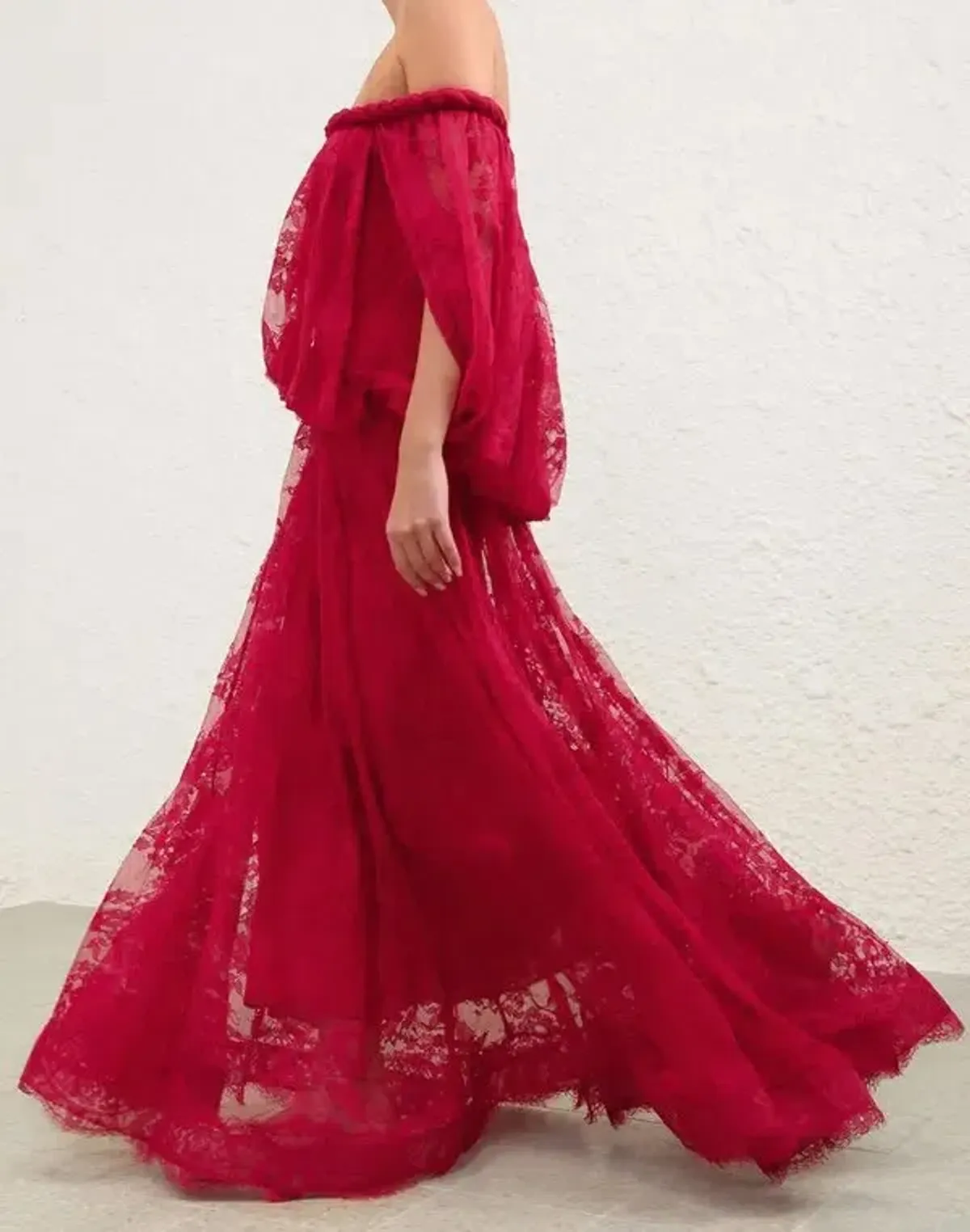 ZIMMERMANN Luna Twist Lace Gown Size 1/ AU8-10 - Image 2