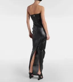 Rick Owens Prong cutout coated gown - Size 12 for rent on The Volte - image 3