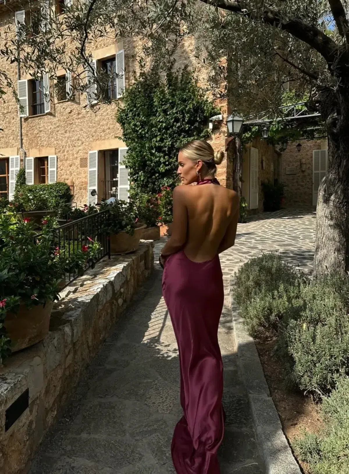 Arcina Ori Gaia Gown Plum Size 6 - Image 7