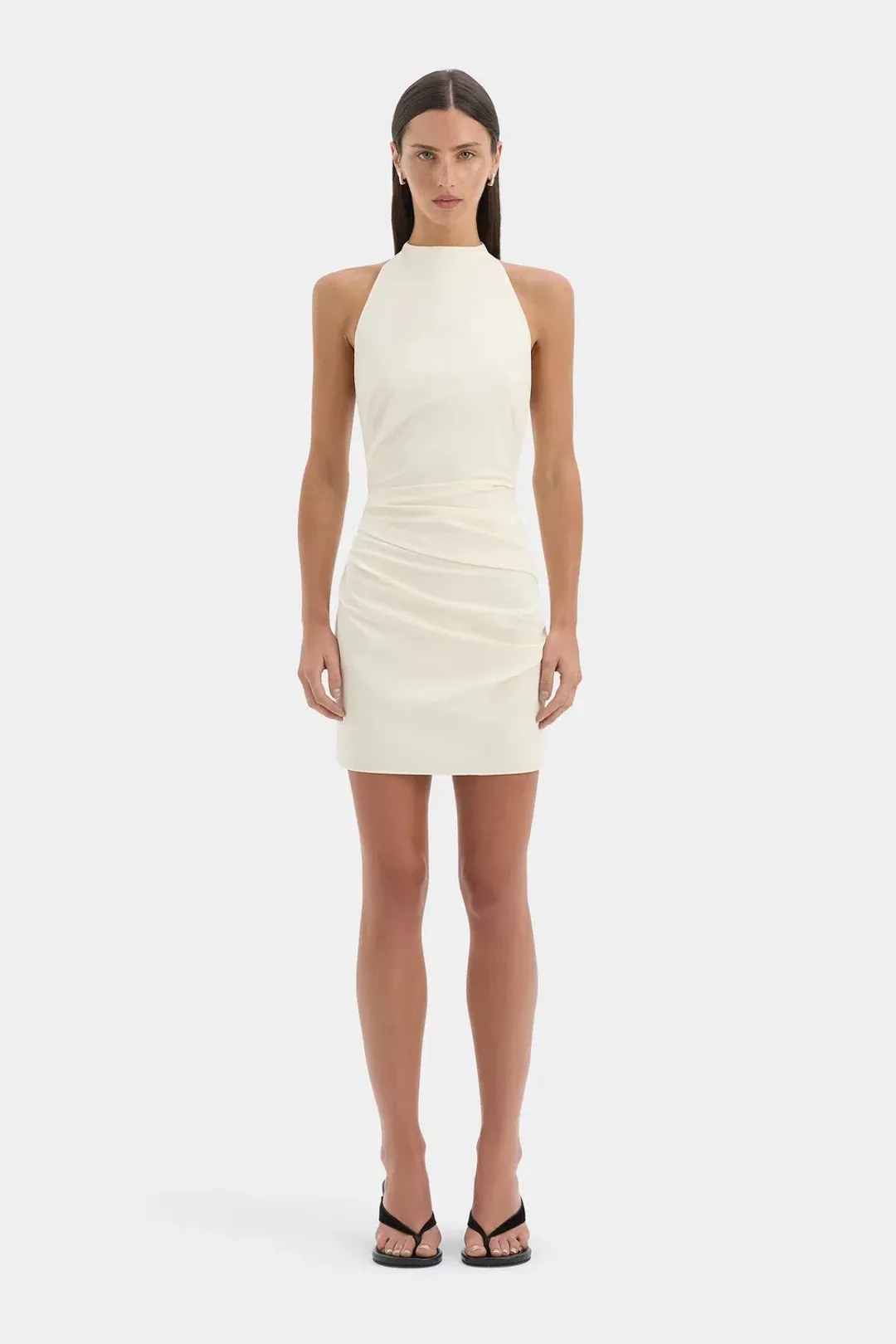 Sol Halter Mini Dress - Size 1 for rent on The Volte - main image