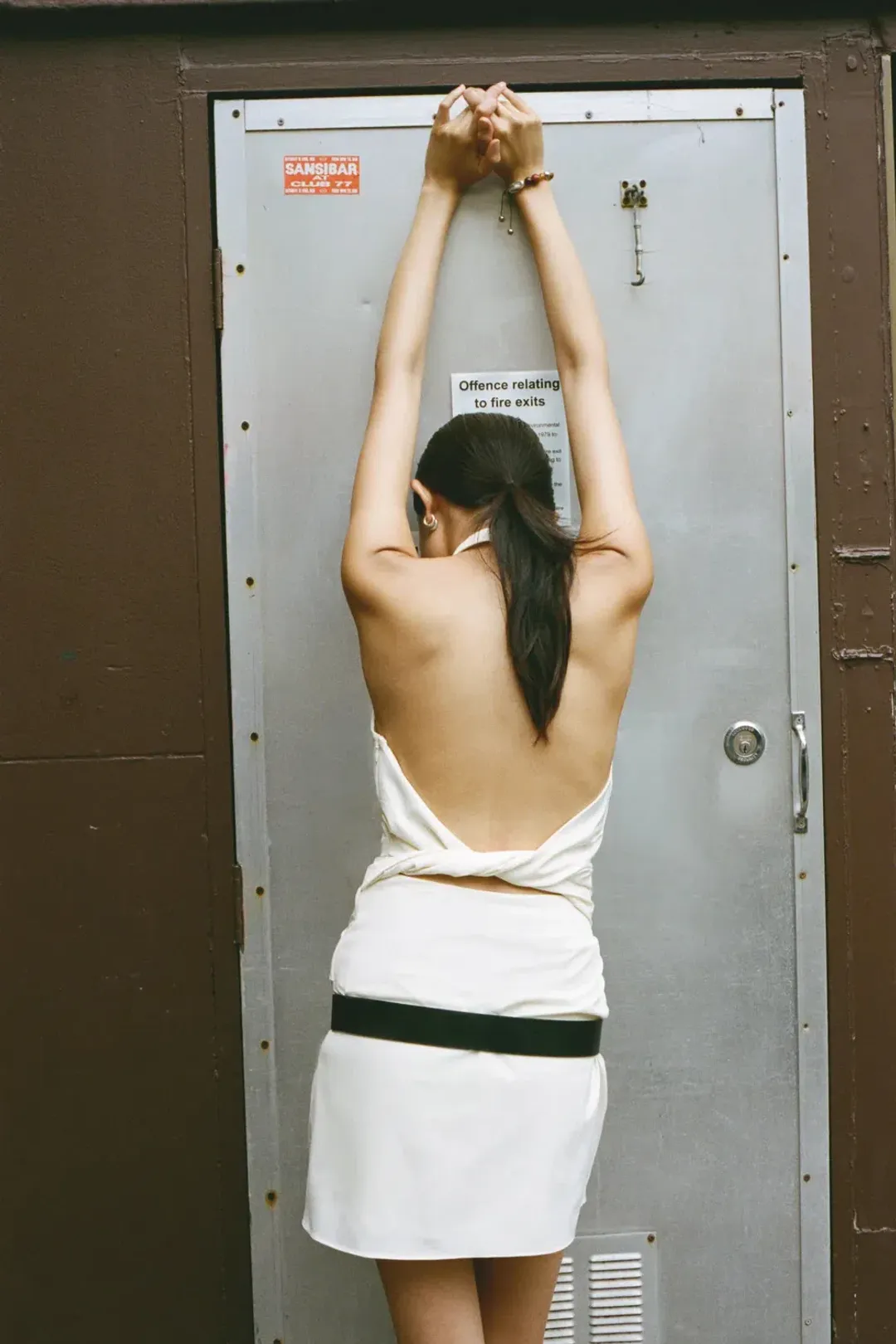 Sol Halter Mini Dress - Size 1 for rent on The Volte - main image