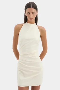 Sol Halter Mini Dress - Size 1 for rent on The Volte - image 3