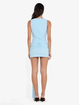 Domenic Asym Mini Dress - Size 8 for rent on The Volte - image 3