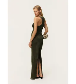 Arcina Ori Indi Dress in Khaki Metallic Size XS/AU6 for rent on The Volte - image 3