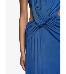 Bec & Bridge Charlize Halter Maxi Dress in Cobalt Blue Size AU6 for rent on The Volte - image 2