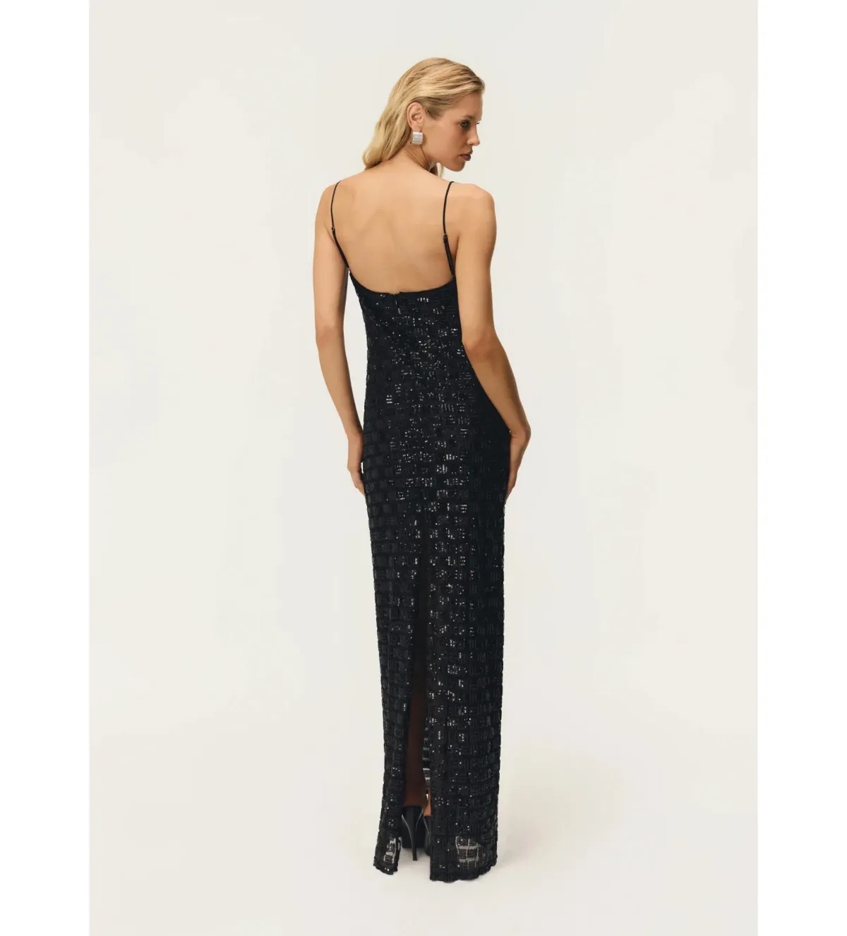 Arcina Ori Stevie Maxi Dress Black Size M/AU 10 - Image 5