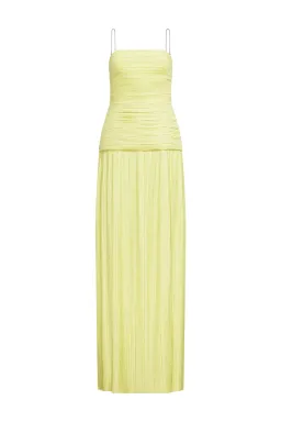Manning cartell ROYAL DEBUT DRESS lemon size 8 for rent on The Volte - image 2