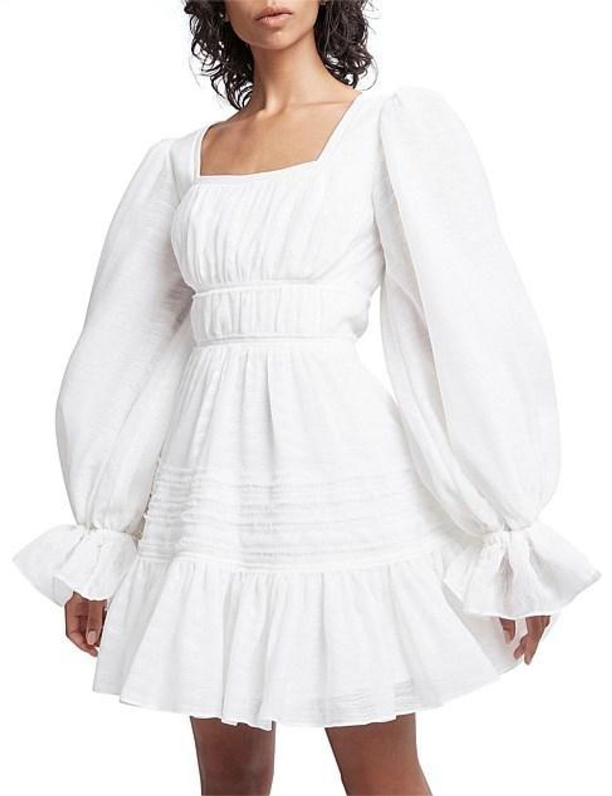 Aje Impression Dress White Size 6 - Image 4