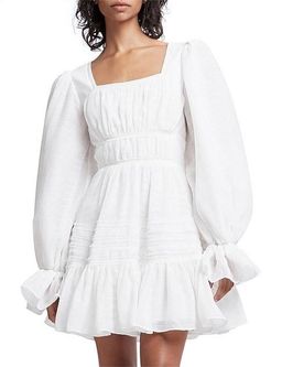 Aje Impression Dress White Size 6 for rent on The Volte - image 2