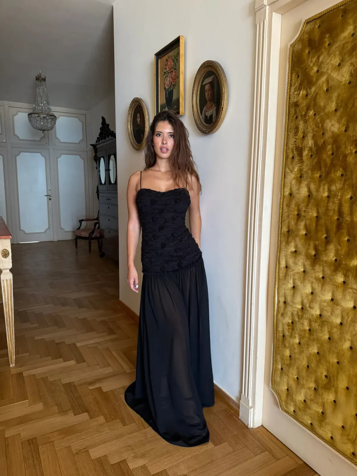 Jefre Sei Renata Maxi Dress in Black Size S - Image 2