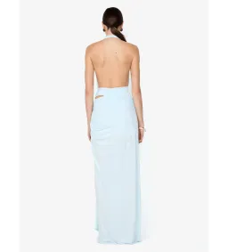 Bec & Bridge Clementine Twist Maxi Dress in Arctic Blue Size 8 for rent on The Volte - image 4