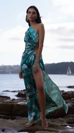 Sonya Moda Nour Maxi Dress Fiori de Sambuco Size 16 for rent on The Volte - image 2