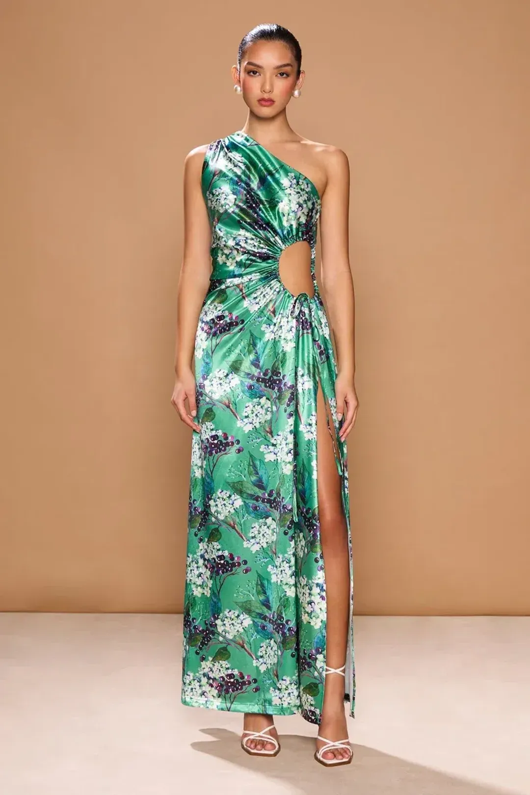 Sonya Moda Nour Maxi Dress Fiori de Sambuco Size 16 for rent on The Volte - main image
