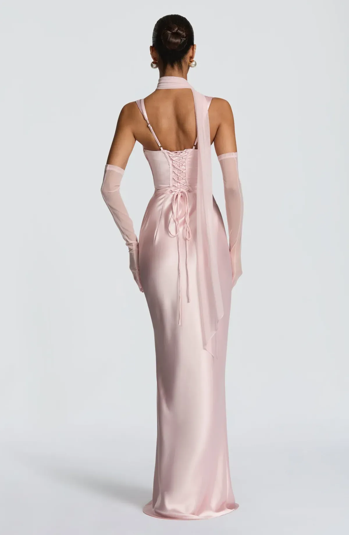 CALANTHE MAXI DRESS - BLUSH BABYBOO size S - Image 2