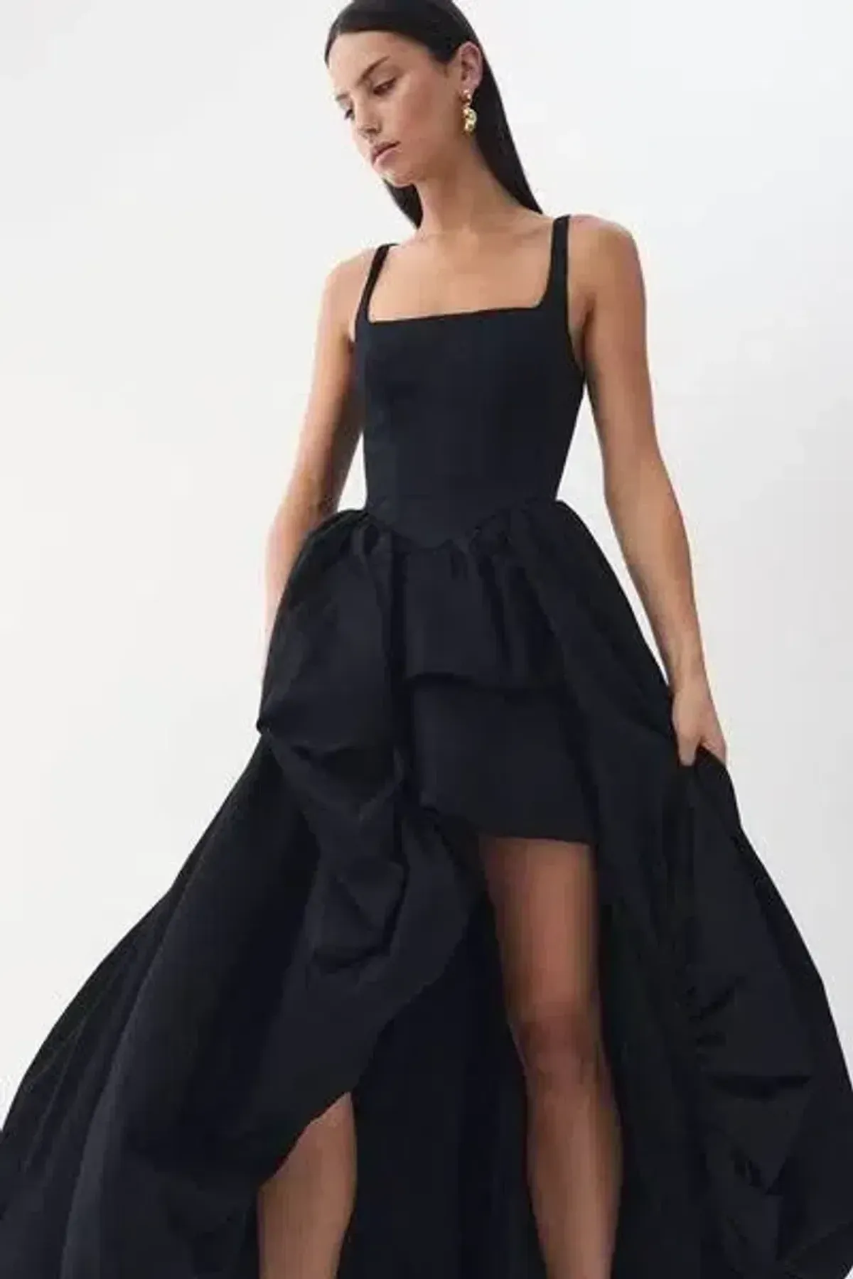 AJE ALANI GOWN BLACK SIZE AU 8 - Image 2