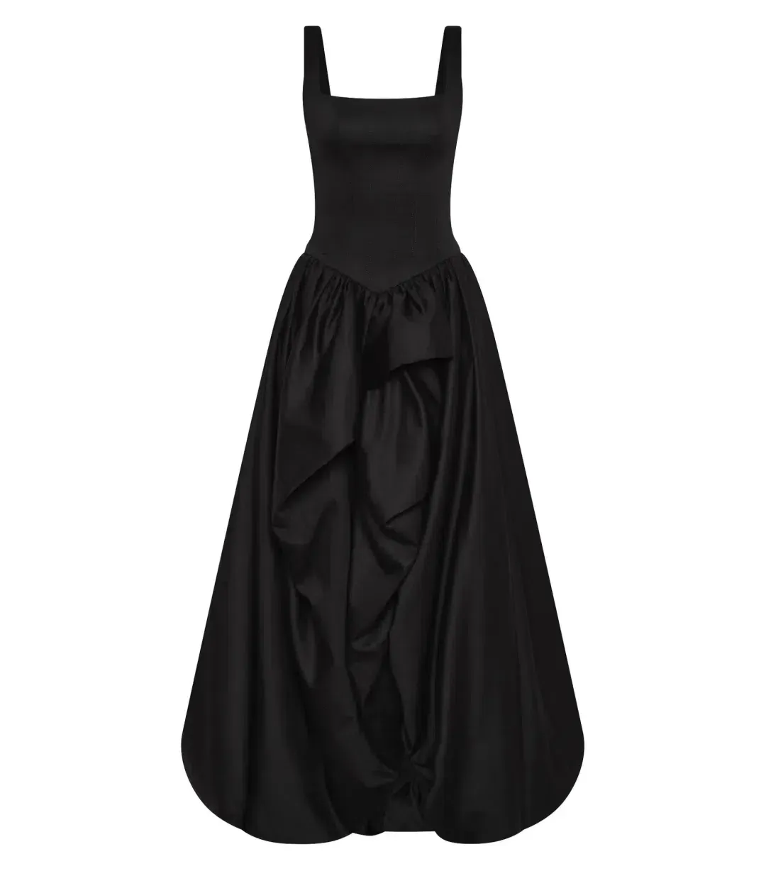AJE ALANI GOWN BLACK SIZE AU 8 for rent on The Volte - main image
