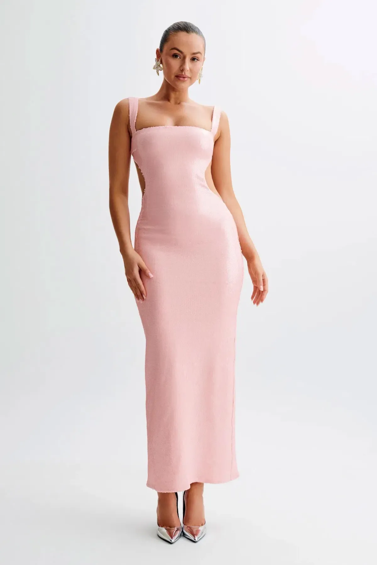 Meshki Adoria Dress - Pale Pink - Image 1