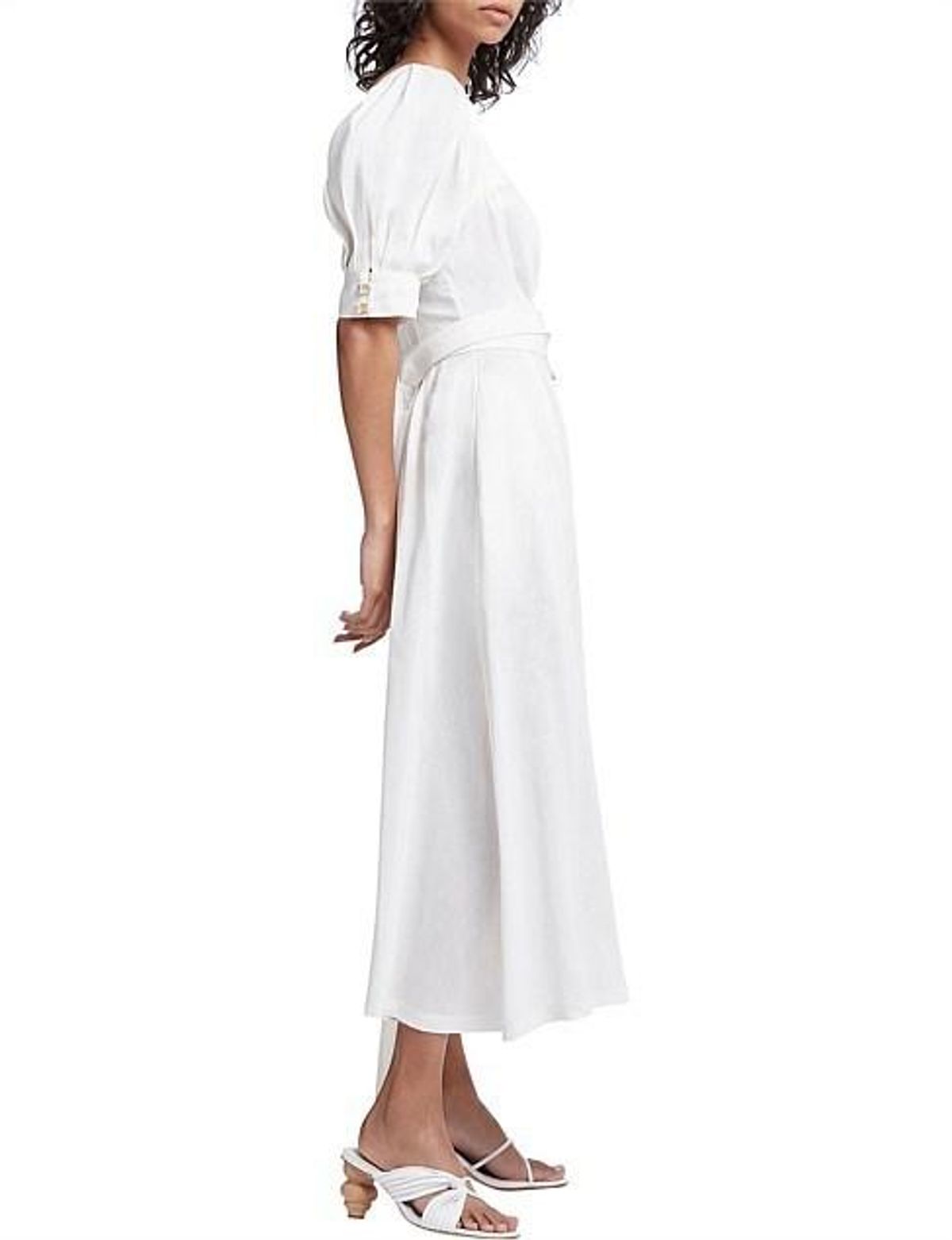Aje Aspect Dress White Size 6 - Image 5