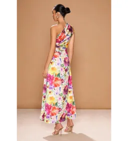 Sonya Moda Nour Midi Dress Floreale Watercolour Size 10 for rent on The Volte - image 3