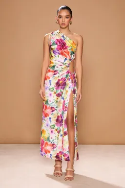 Sonya Moda Nour Midi Dress Floreale Watercolour Size 10 for rent on The Volte - image 2