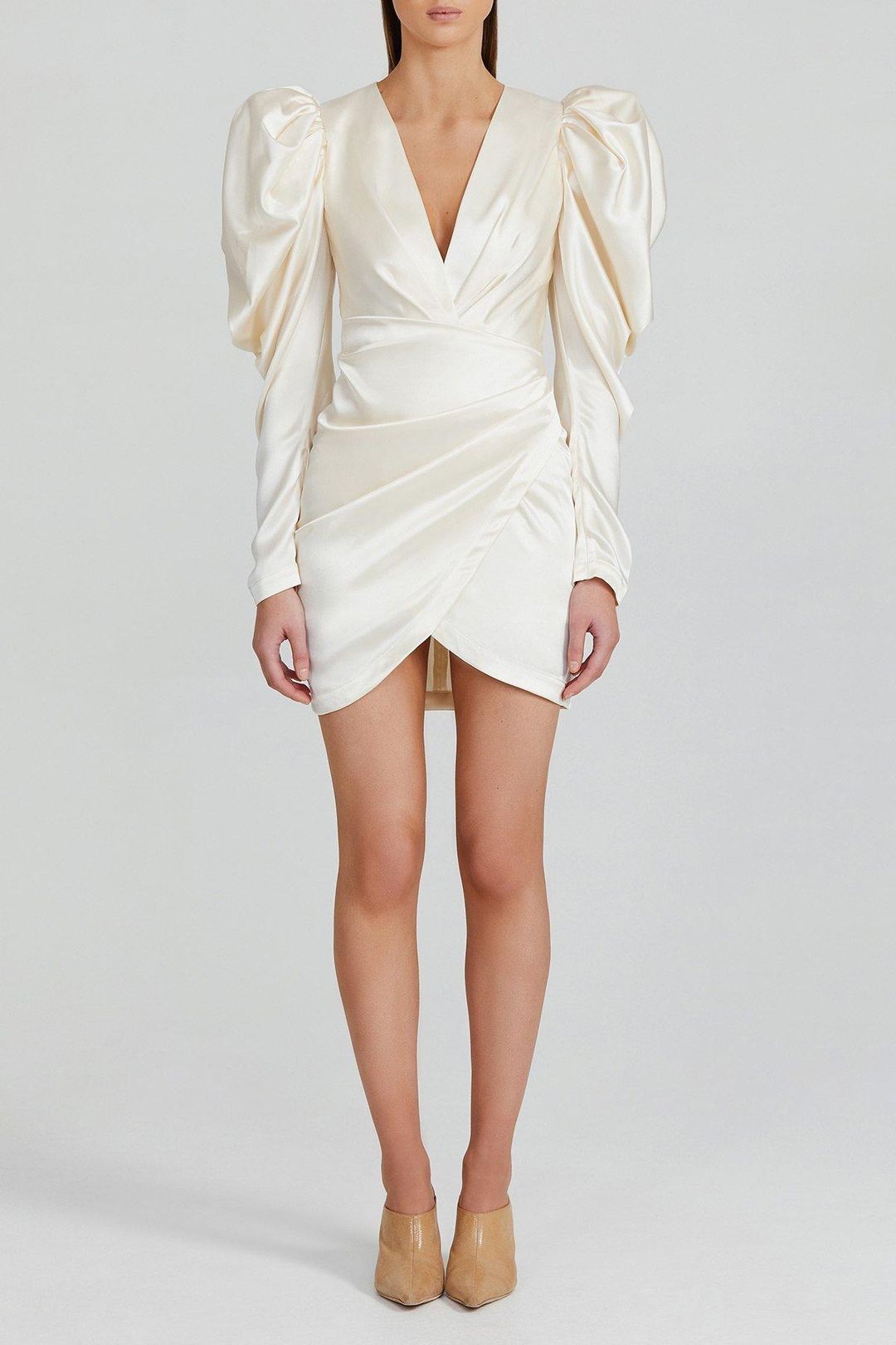 Alcer Irwin Dress Eggshell Size 6 for rent on The Volte - main image