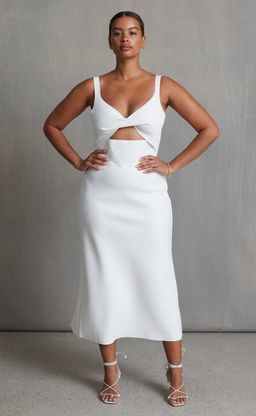 Bec + Bridge Forever Young Midi Dress In Ivory - SIZE 10 for rent on The Volte - image 10
