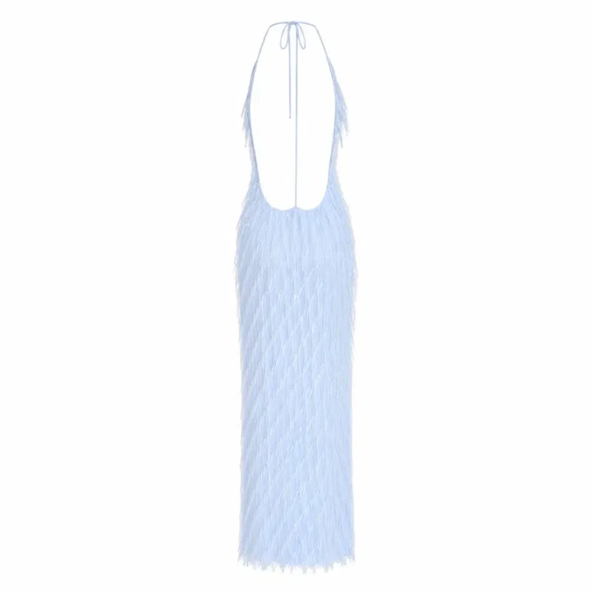 Jasook Noa Maxi Gown Powder Blue Size 8 - Image 3