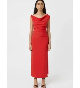 Camilla and Marc Mara Dress Red Scarlet Size 10 for rent on The Volte - image 1