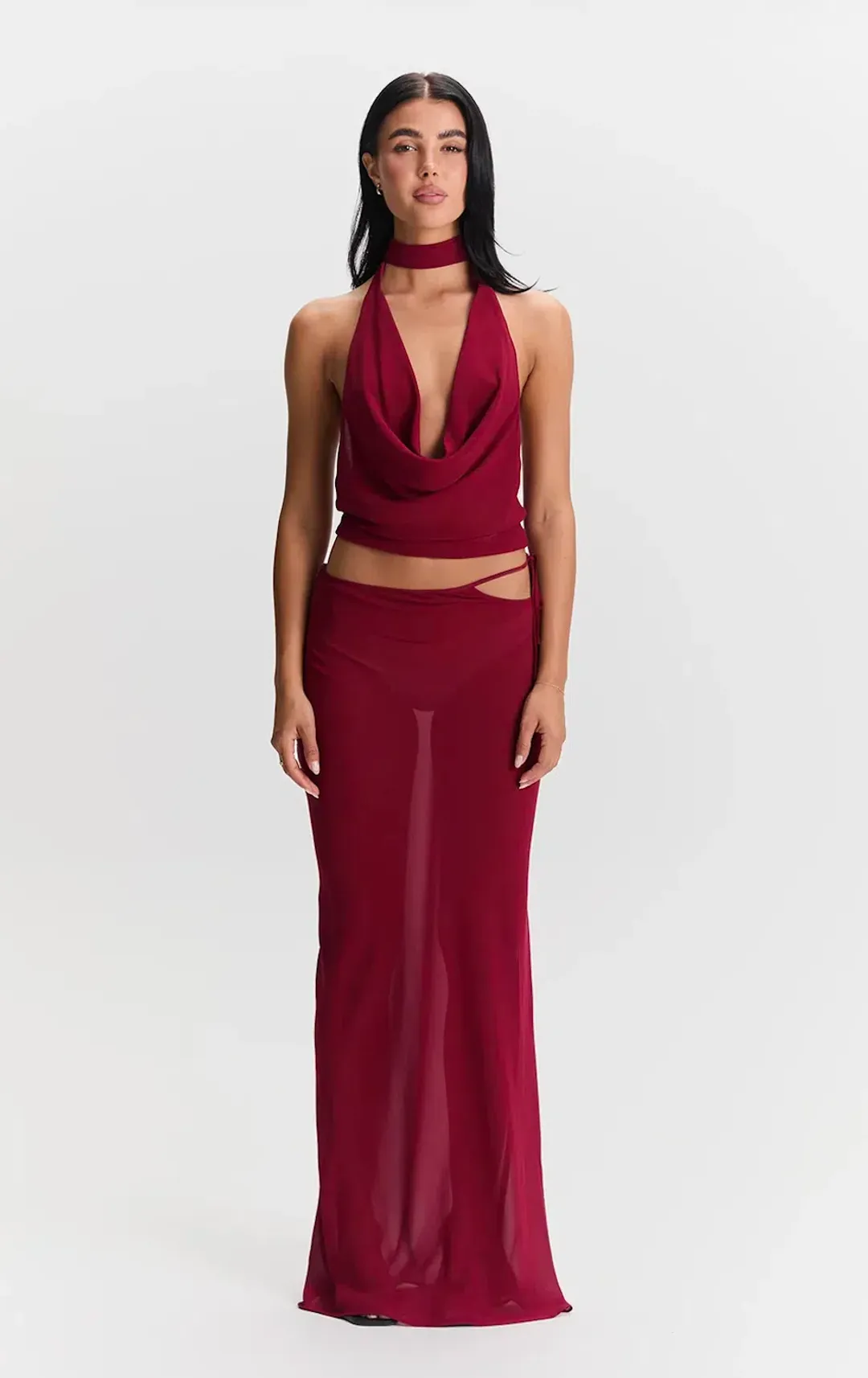 Sasha Therese Aubrey Cherry Set, S for rent on The Volte - main image