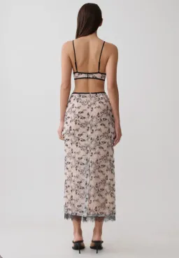 MESHKI - Kimberly Lace Set - Nude Lace for rent on The Volte - image 3