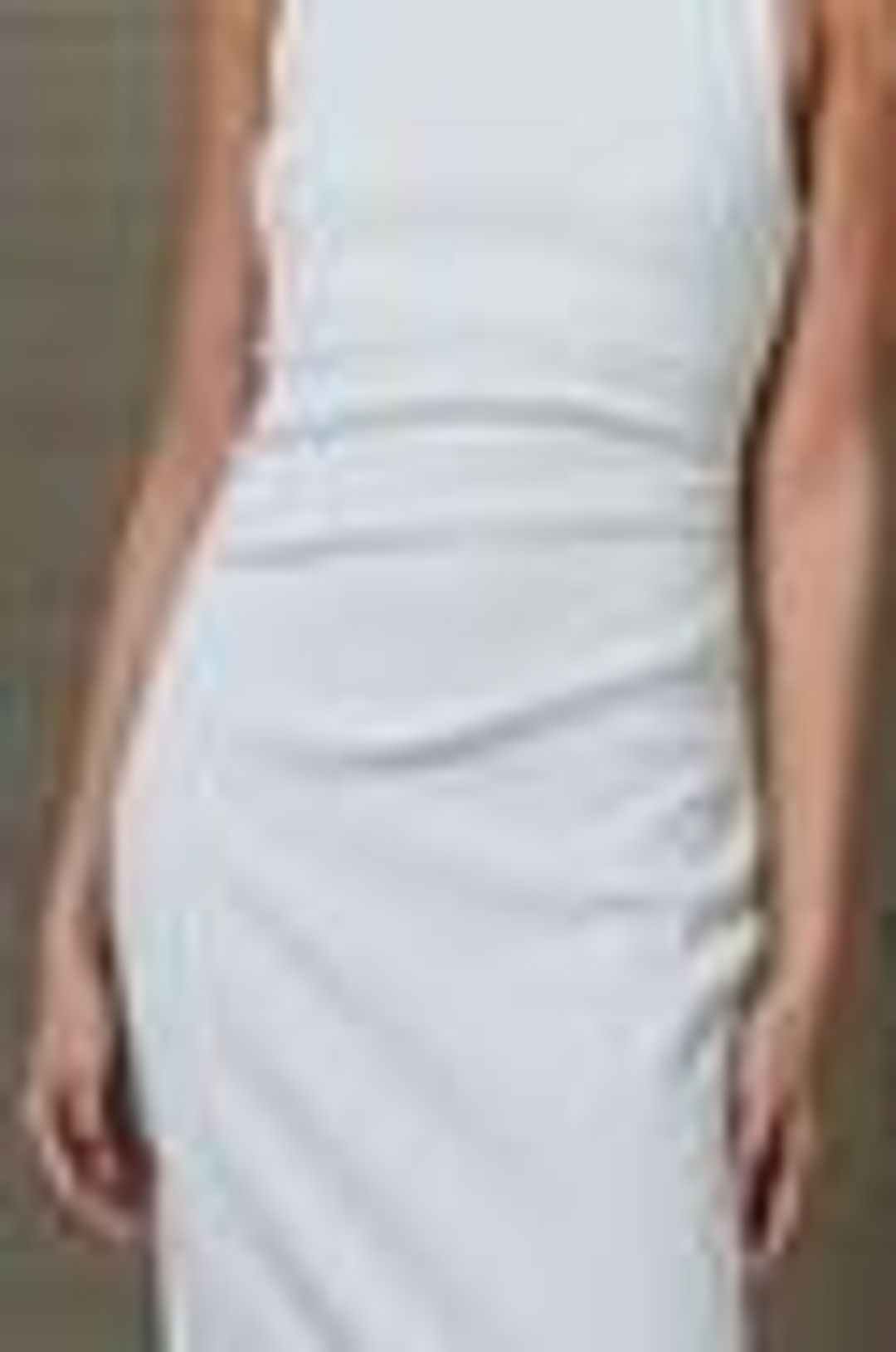 BEC & BRIDGE ARLETTE TUCK MIDI DRESS IVORY - SIZE 14 for rent on The Volte - main image