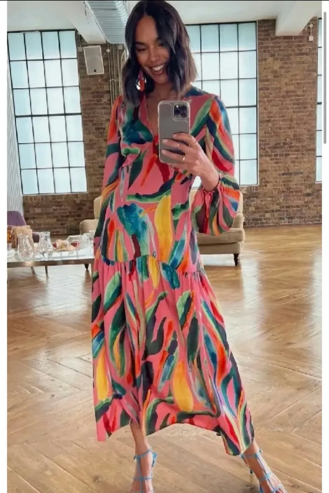 Never Fully Dressed Tropical Sophie Dress size 10 for rent on The Volte - main image