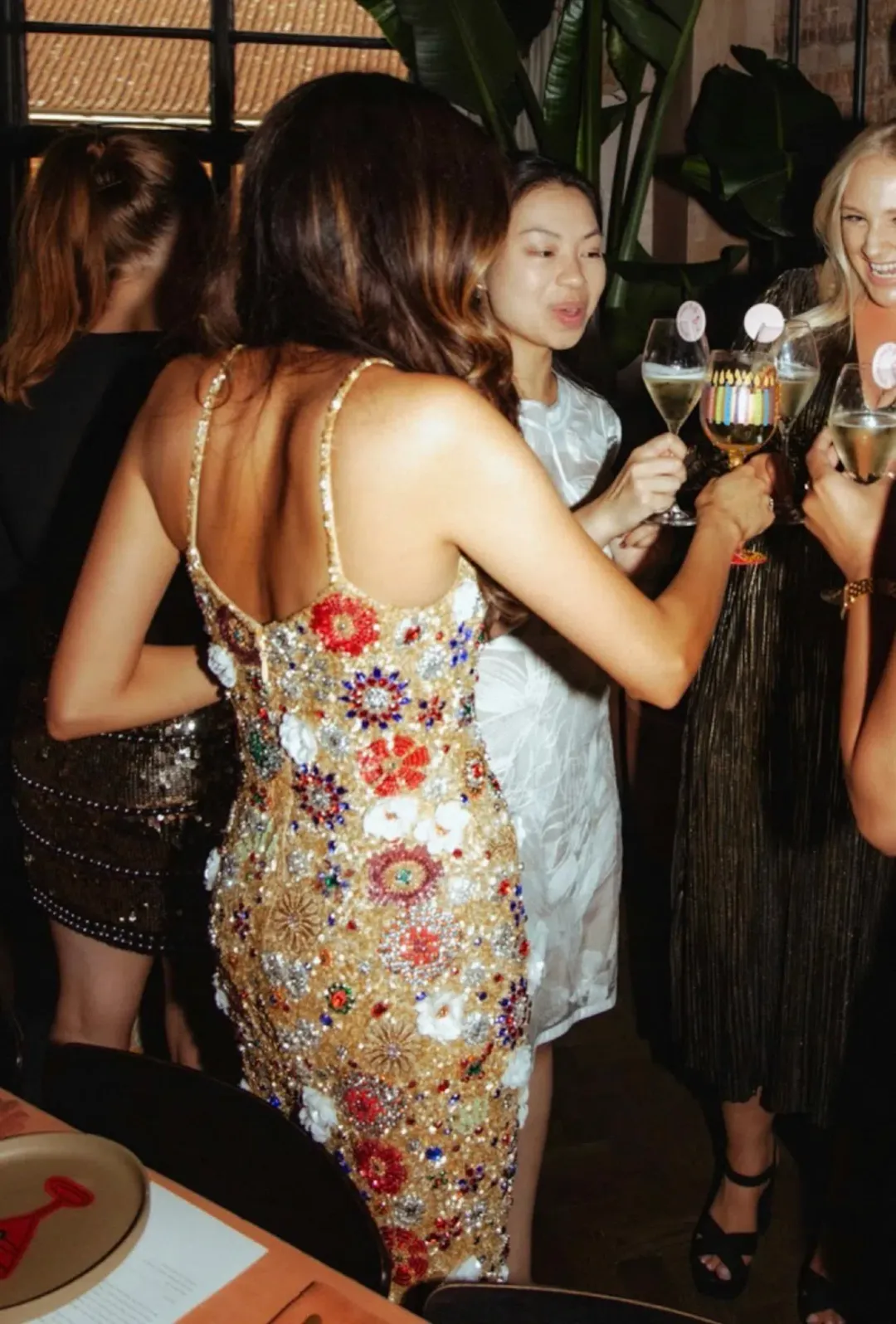 Rachel Gilbert Francesca Gown Gold Size 2/AU10 for rent on The Volte - main image