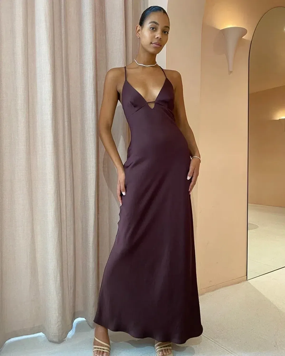 Manning Cartell Time To Shine Slip Dress for rent on The Volte - main image
