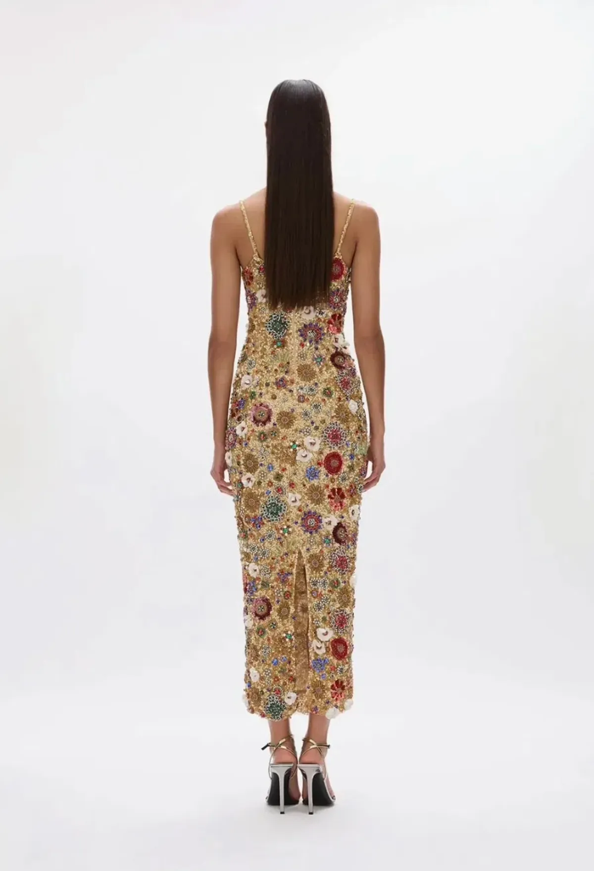 Rachel Gilbert Francesca Gown in Gold Size 4/AU14 - Image 3