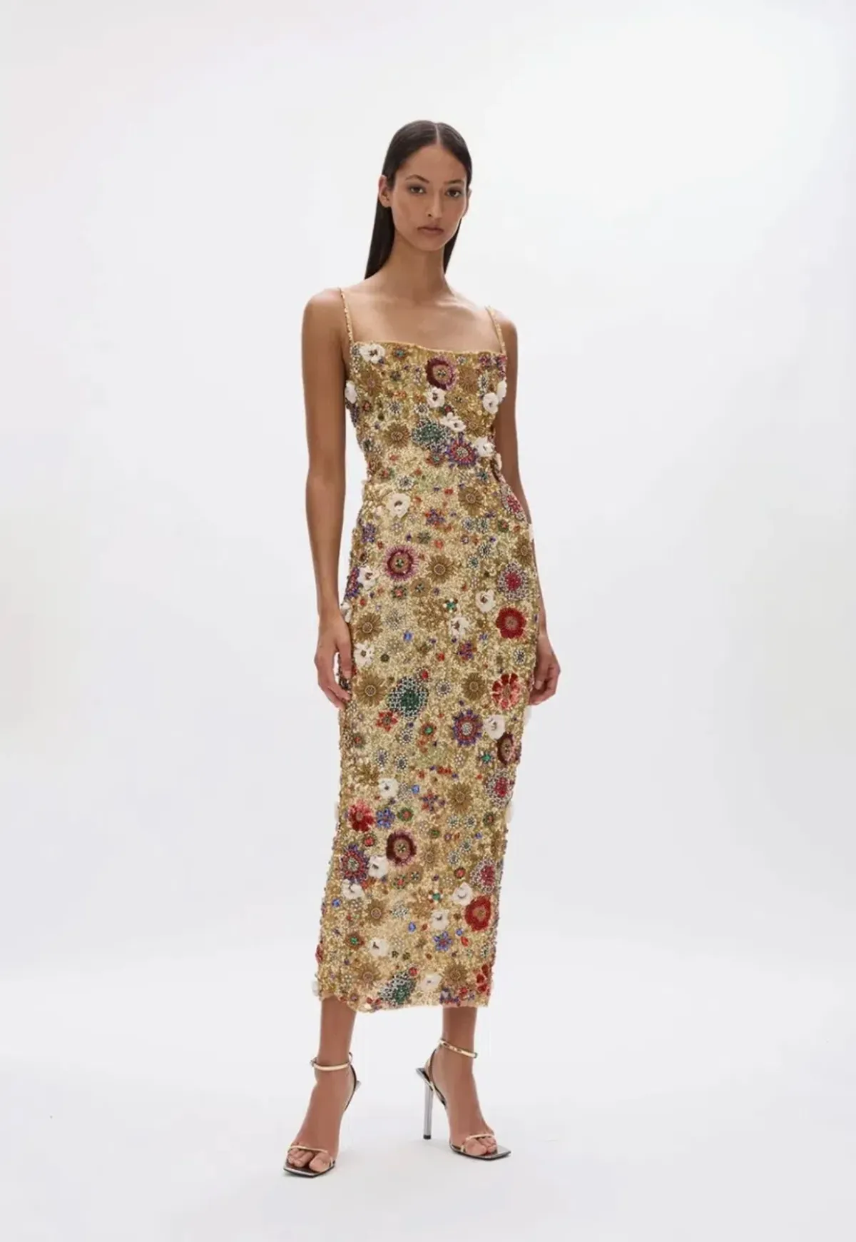 Rachel Gilbert Francesca Gown in Gold Size 4/AU14 - Image 1