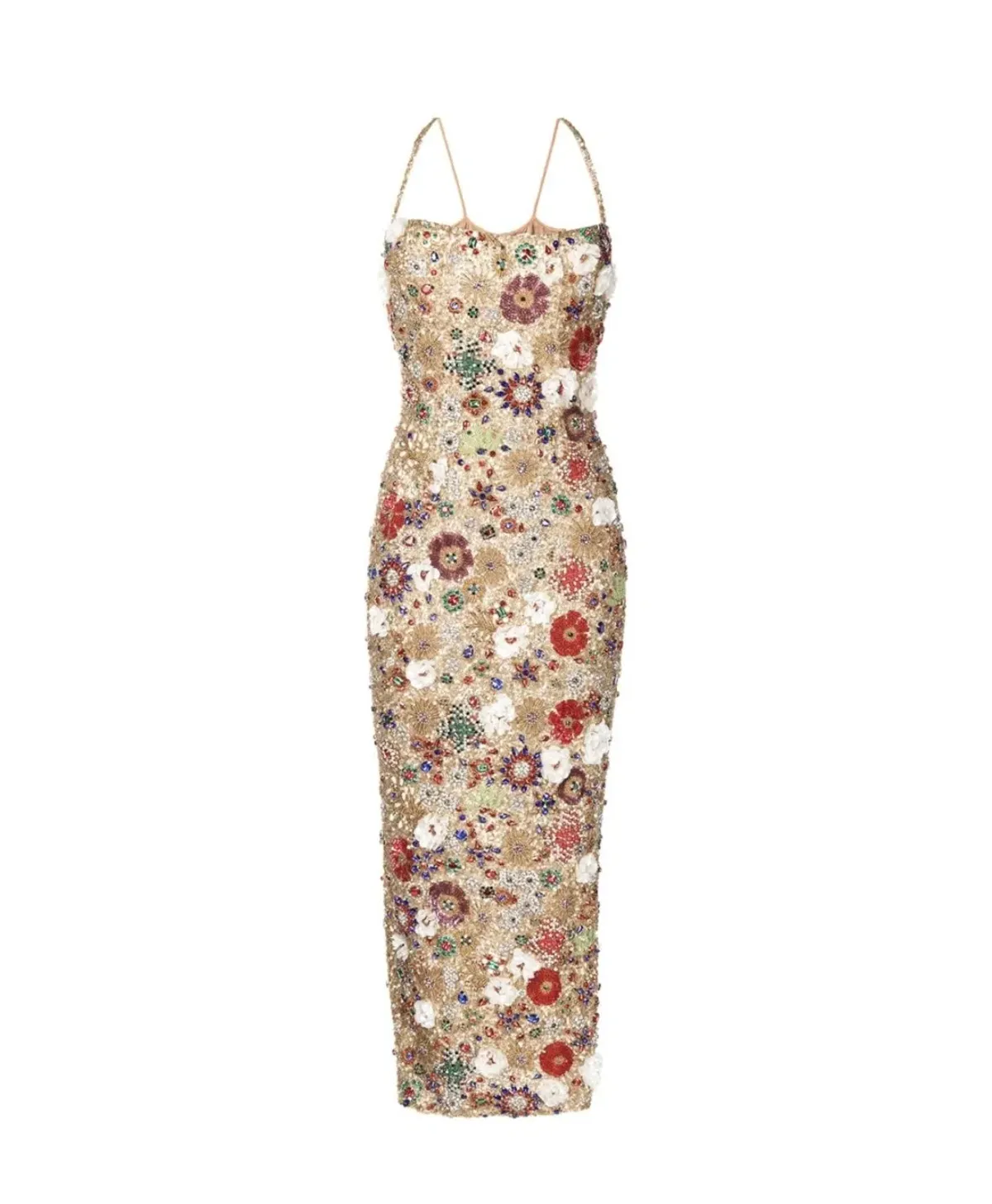 Rachel Gilbert Francesca Gown in Gold Size 4/AU14 - Image 4