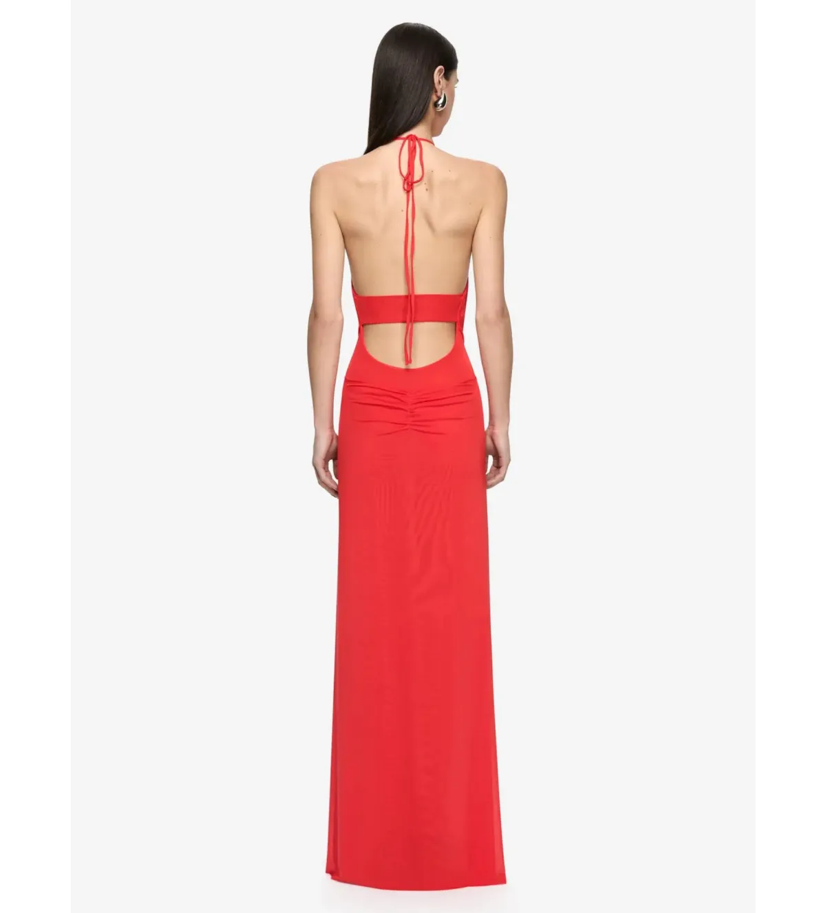Bec & Bridge Xanthi V Neck Maxi Dress Flame Size 8 - Image 2