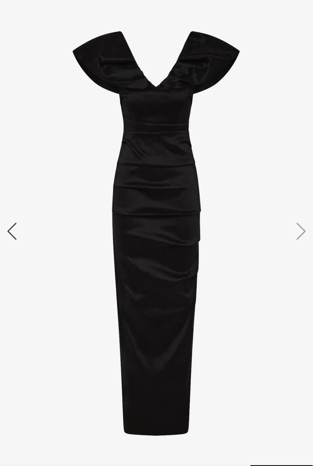 Rachel Gilbert Frey Gown. Full length. Size 12 for rent on The Volte - main image