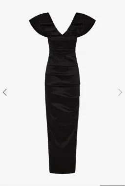 Rachel Gilbert Frey Gown. Full length. Size 12 for rent on The Volte - image 5