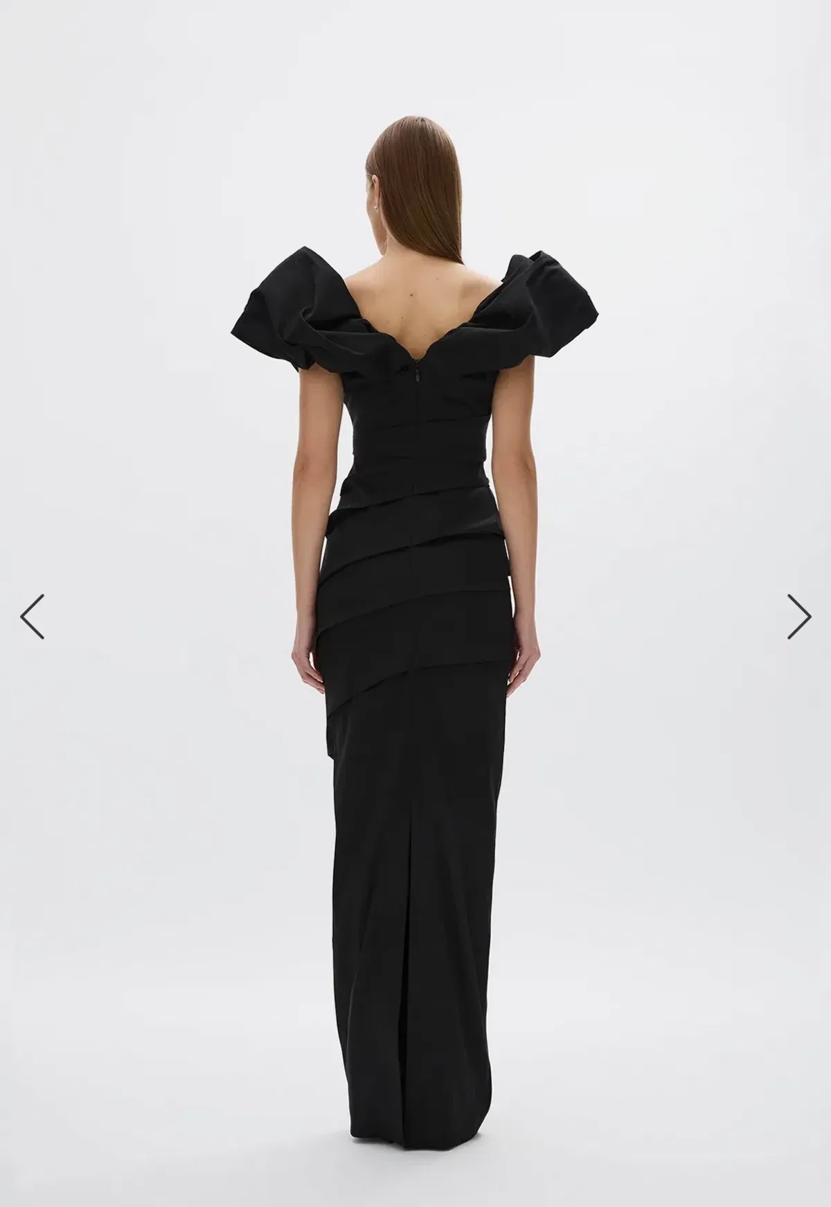 Rachel Gilbert Frey Gown. Full length. Size 12 - Image 4