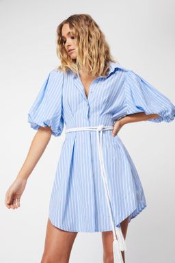 Mossman The Crystal Sea Mini Dress Blue Size 10 for rent on The Volte - image 4